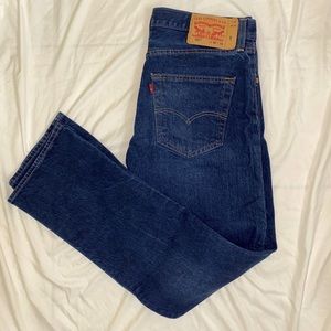 Men’s Levi’s Dark Wash 501 Jeans 32/32